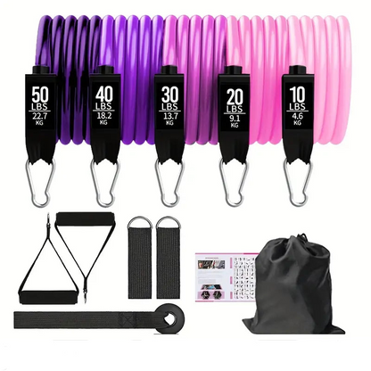 NNETM 16pcs Resistance Bands Set-0