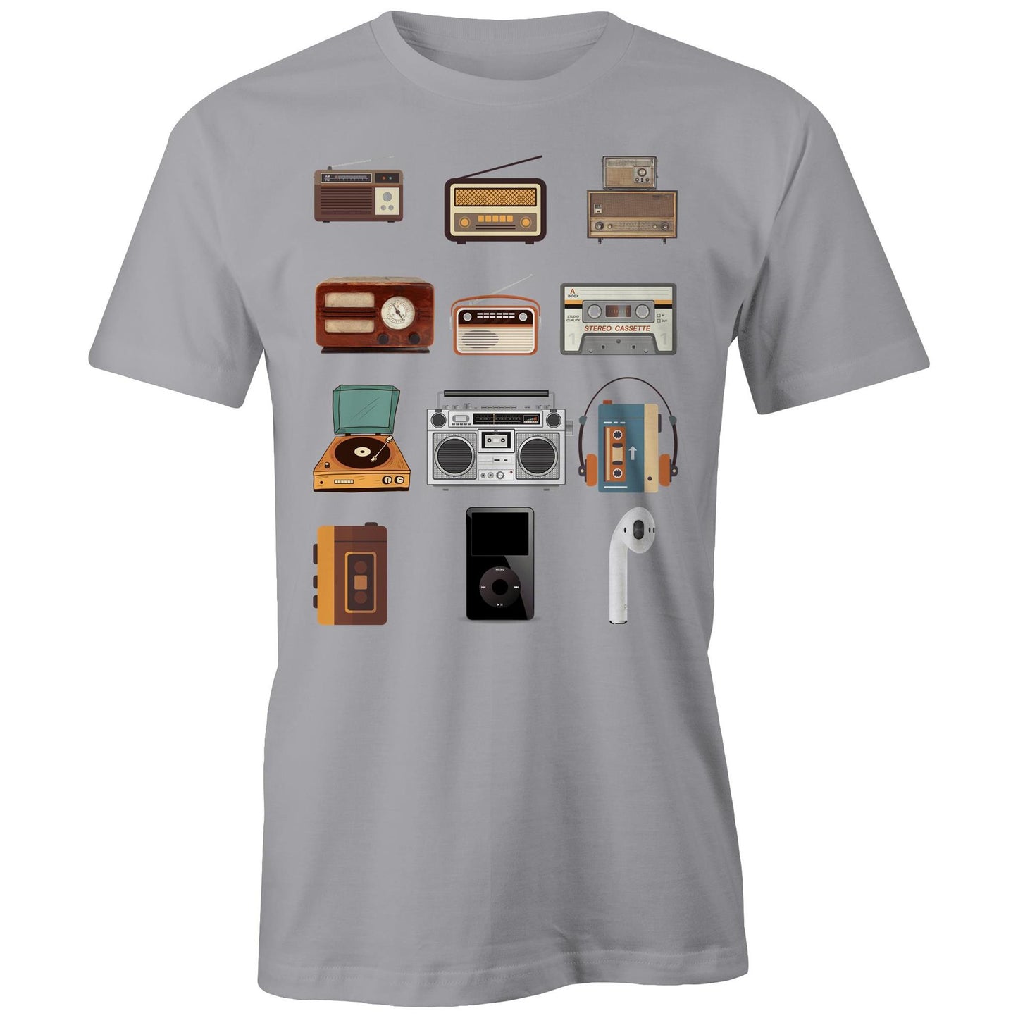 MOOSIC - Remember these music players? - AS Colour - Classic Tee