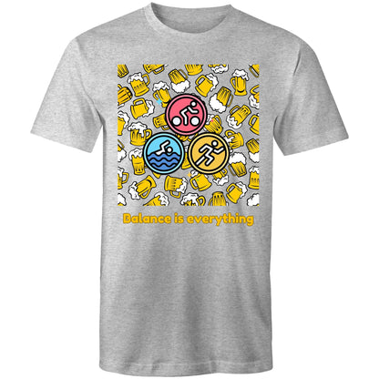 TRIATHLETE - BALANCE IS EVERYTHING - AS Colour Staple - Mens T-Shirt - Downscale & Healthcare from Anywhere Online Shop