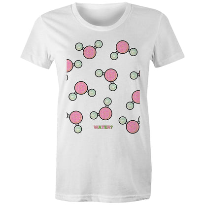 WATER OR DONUT? AS Colour - Women's Maple Tee - Downscale & Healthcare from Anywhere Online Shop