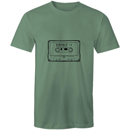 REMEMBER TAPES? AS Colour Staple - Mens T-Shirt - Downscale & Healthcare from Anywhere Online Shop