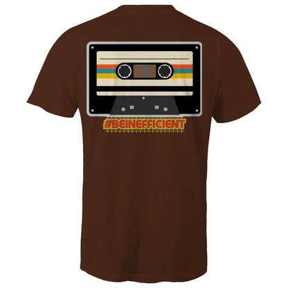 Retro #beinefficient cassette - Dance baby - AS Colour Staple - Mens T-Shirt