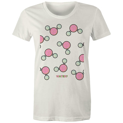 WATER OR DONUT? AS Colour - Women's Maple Tee - Downscale & Healthcare from Anywhere Online Shop