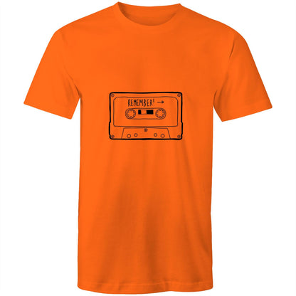 REMEMBER TAPES? AS Colour Staple - Mens T-Shirt - Downscale & Healthcare from Anywhere Online Shop