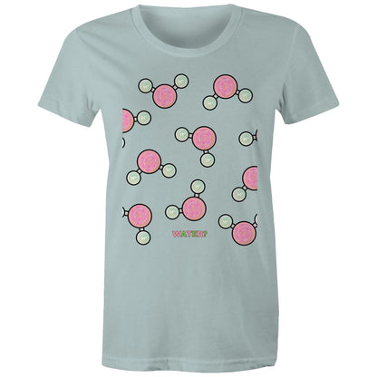 WATER OR DONUT? AS Colour - Women's Maple Tee - Downscale & Healthcare from Anywhere Online Shop