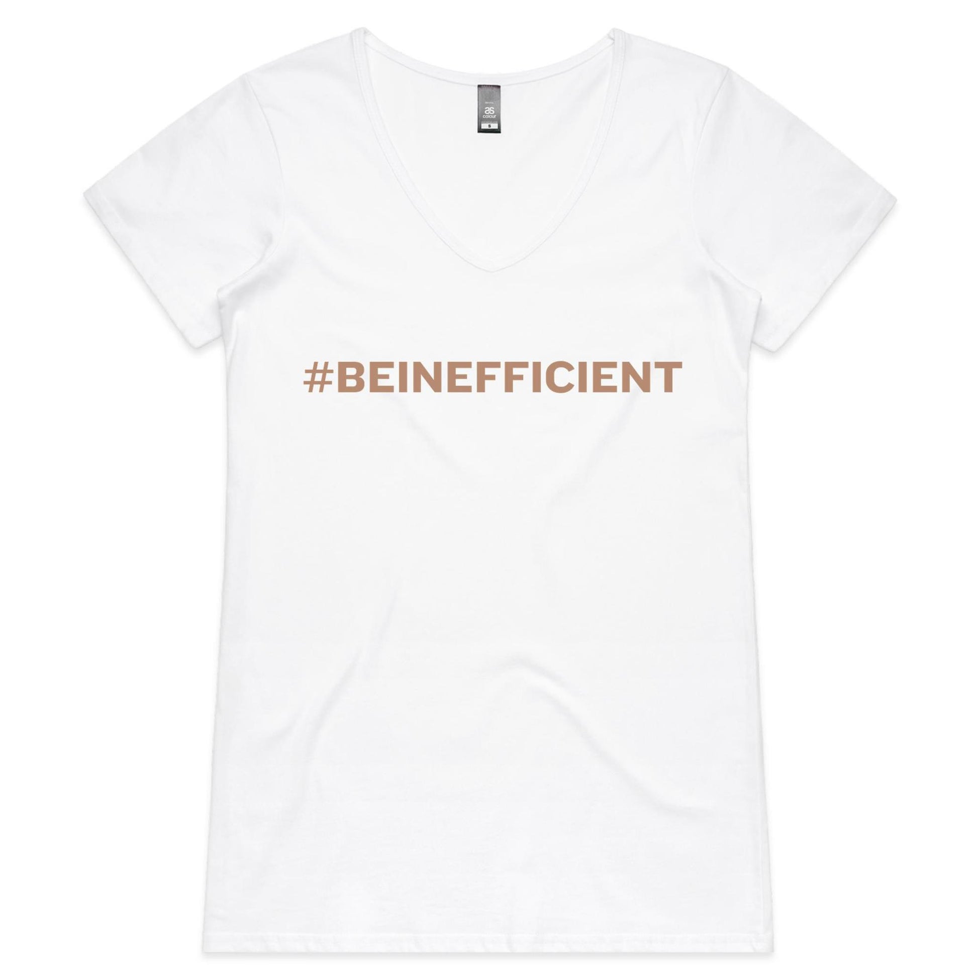 Professional T-Shirt with Downscale logo - AS Colour Bevel - Womens V-Neck T-Shirt - Downscale & Healthcare from Anywhere Online Shop