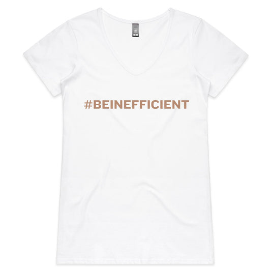 Professional T-Shirt with Downscale logo - AS Colour Bevel - Womens V-Neck T-Shirt - Downscale & Healthcare from Anywhere Online Shop