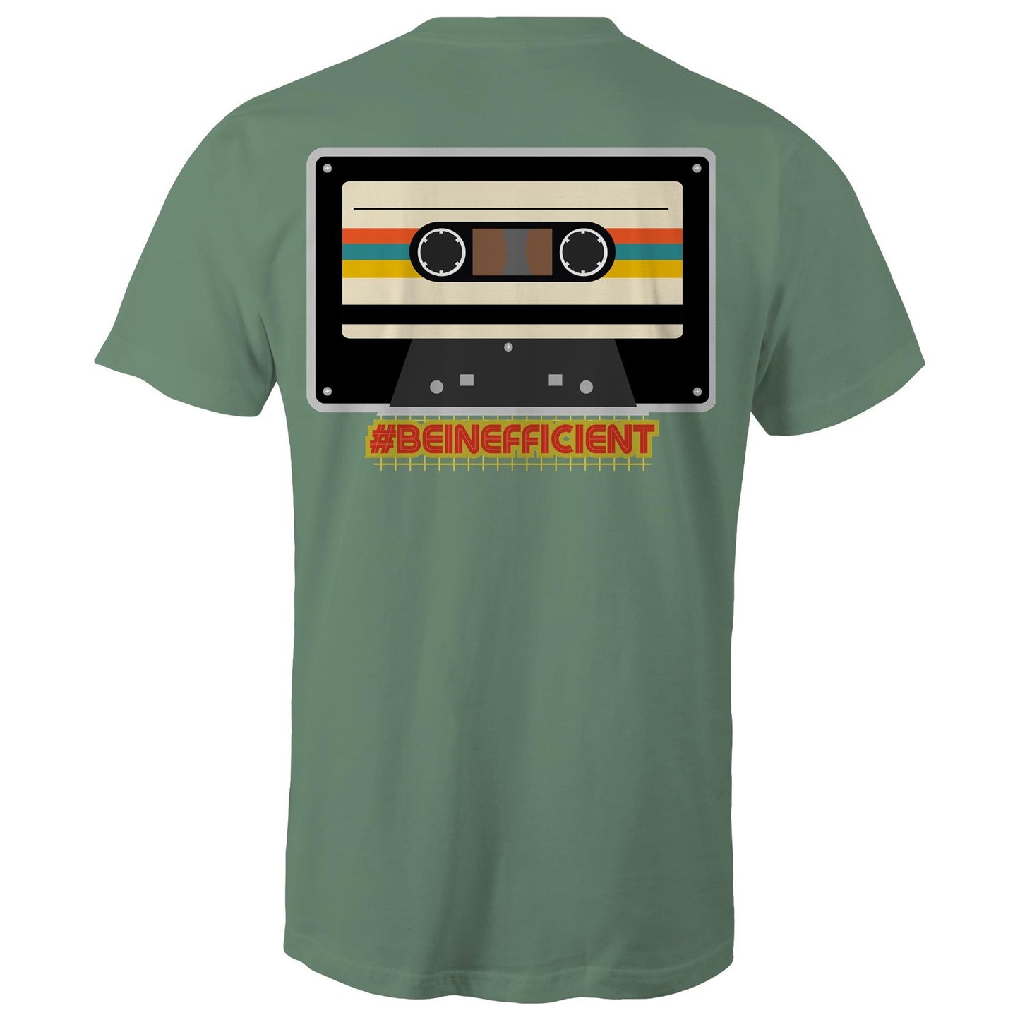 Retro #beinefficient cassette - Dance baby - AS Colour Staple - Mens T-Shirt