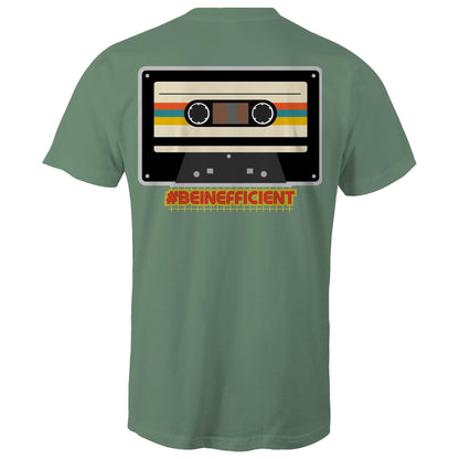 Retro #beinefficient cassette - Dance baby - AS Colour Staple - Mens T-Shirt